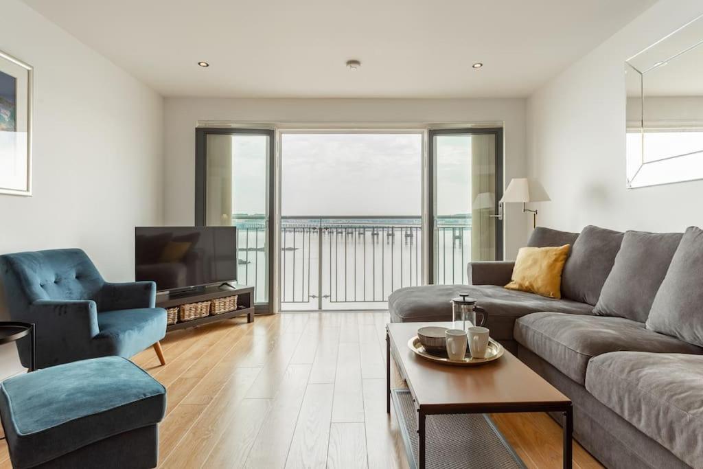 Lux Waterfront 2 Bed Apt, V&A 10Min Walk, St Andrew'S Golf 25Min Drive Dundee Esterno foto